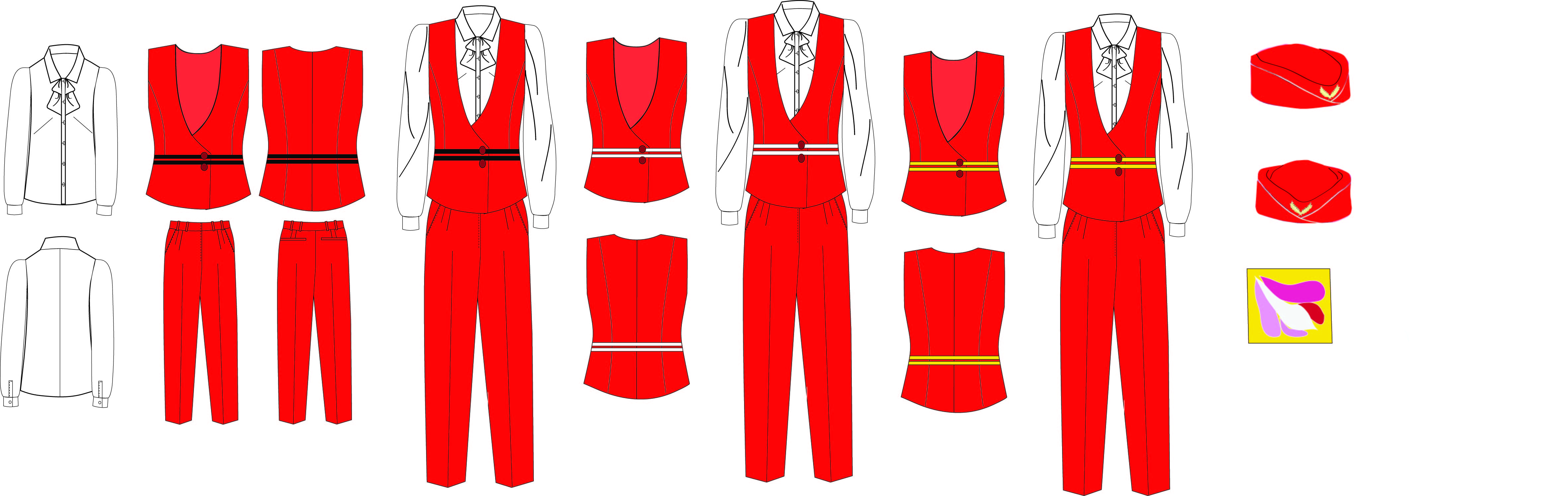 零售连锁 custom uniform case - 花缘国际旅行社有限公司 - Retail Chains Uniform Case Study photo 1