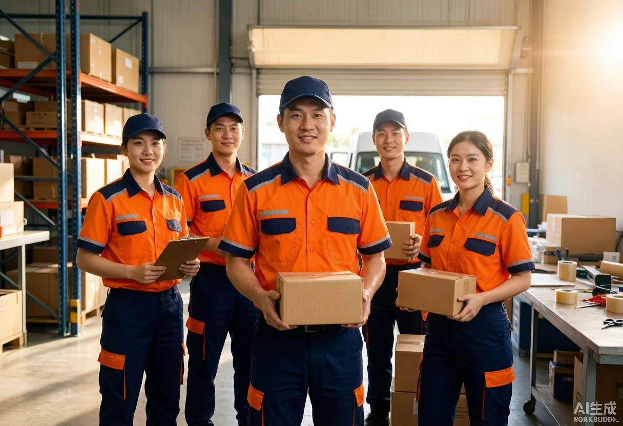 苏州金峰物流设备有限公司 - Logistics & Express Uniform Case Study - 08_物流快递 case cover photo