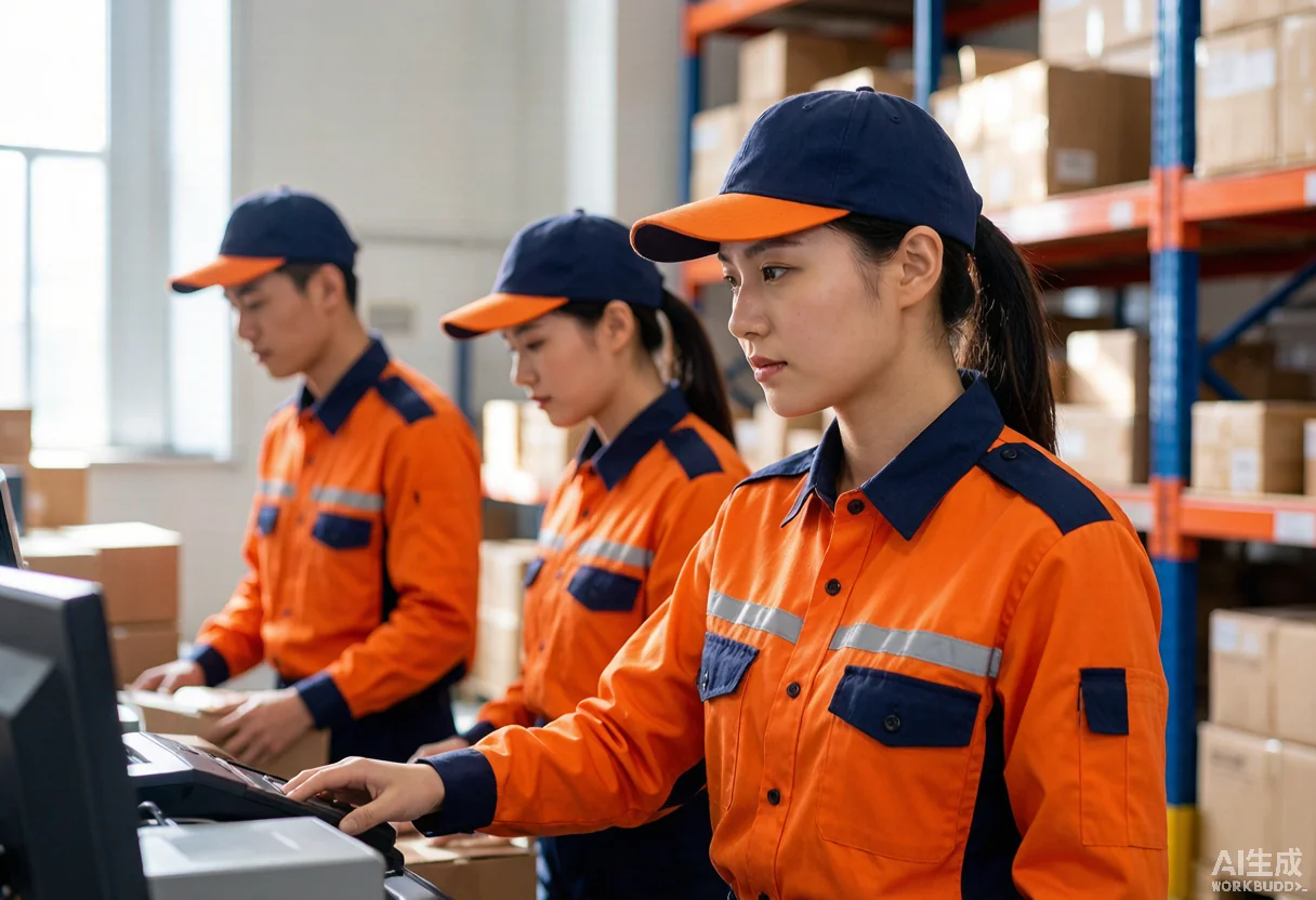 无限空海物流有限公司 - Logistics & Express Uniform Case Study - 08_物流快递 case cover photo